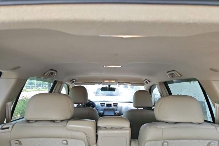 Used Toyota Highlander 2012 2.7L 2WD 5-Seater Elite Edition Headliner