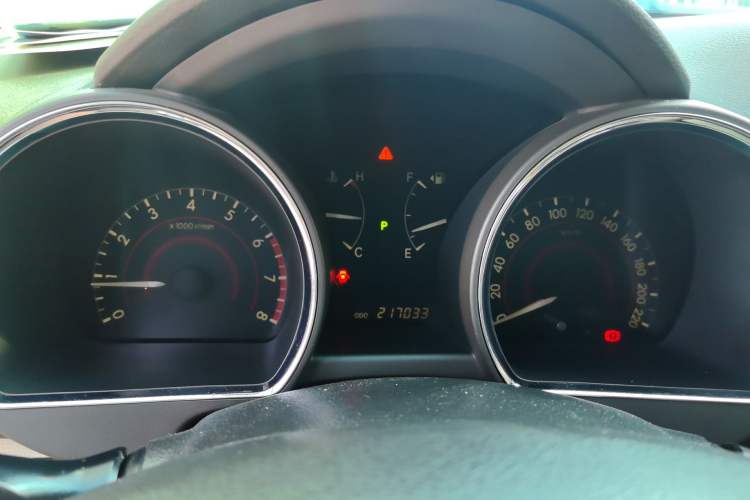 Used Toyota Highlander 2012 2.7L Two-Wheel Drive 7-Seater Luxury Edition Instrument Cluster