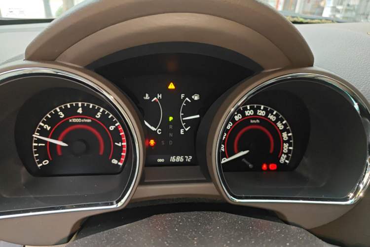 Used Toyota Highlander 2012 2.7L Two-Wheel Drive 7-Seater Luxury Edition Instrument Cluster