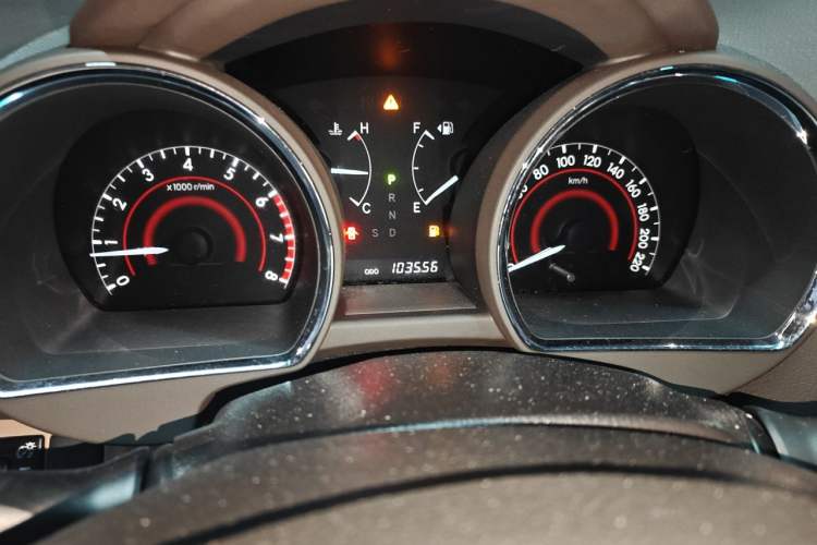 Used Toyota Highlander 2012 2.7L Two-Wheel Drive 7-Seater Luxury Edition Instrument Cluster