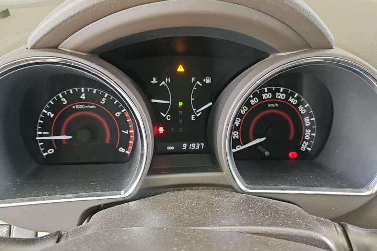 Used Toyota Highlander 2012 2.7L Two-Wheel Drive 7-Seater Luxury Edition Instrument Cluster