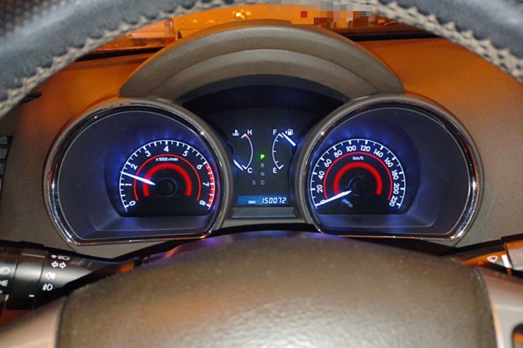 Used Toyota Highlander 2012 2.7L Two-Wheel Drive 7-Seater Luxury Edition Instrument Cluster