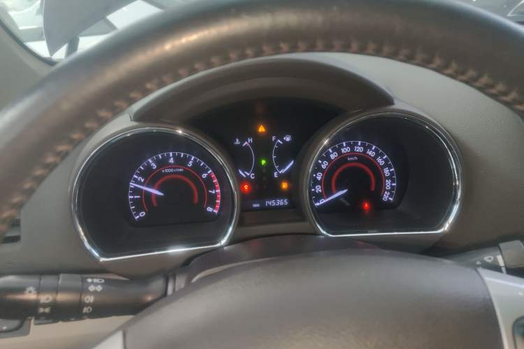 Used Toyota Highlander 2012 2.7L Two-Wheel Drive 7-Seater Luxury Edition Instrument Cluster
