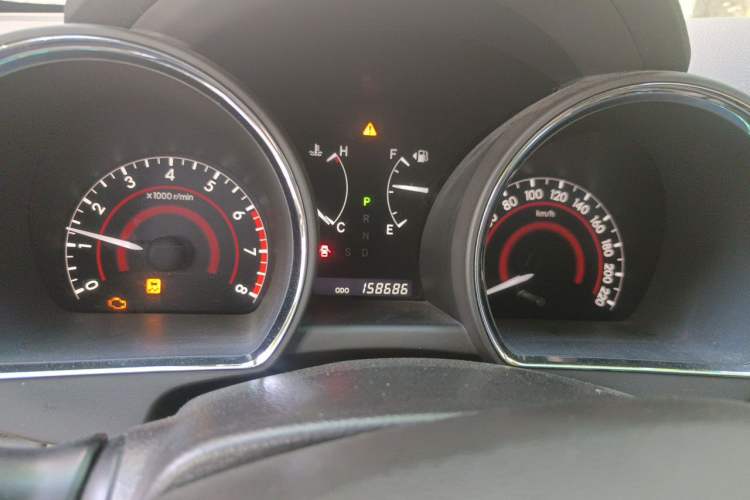 Used Toyota Highlander 2012 2.7L Two-Wheel Drive 7-Seater Luxury Edition Instrument Cluster