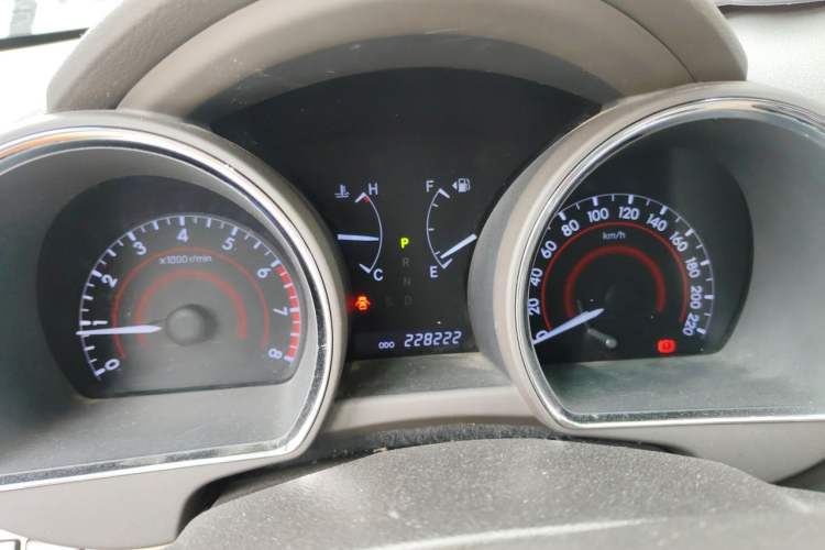 Used Toyota Highlander 2012 2.7L Two-Wheel Drive 7-Seater Elite Edition Instrument Cluster