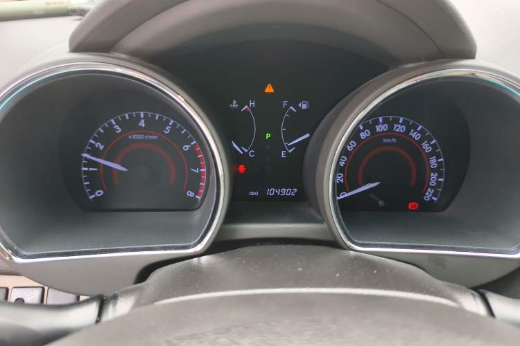 Used Toyota Highlander 2012 2.7L Two-Wheel Drive 7-Seater Luxury Edition Instrument Cluster