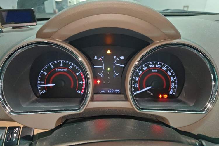Used Toyota Highlander 2012 2.7L Two-Wheel Drive 7-Seater Luxury Edition Instrument Cluster