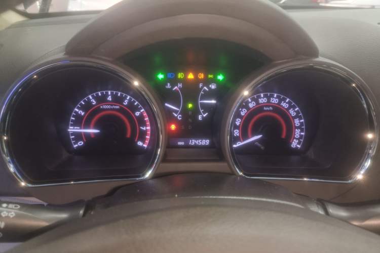 Used Toyota Highlander 2012 2.7L Two-Wheel Drive 7-Seater Luxury Edition Instrument Cluster