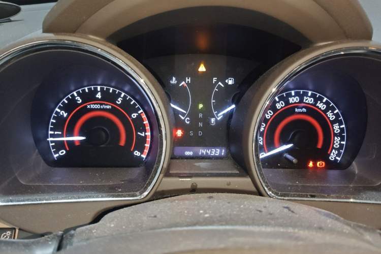 Used Toyota Highlander 2012 2.7L Two-Wheel Drive 7-Seater Luxury Edition Instrument Cluster