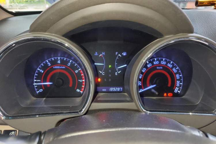 Used Toyota Highlander 2012 2.7L Two-Wheel Drive 7-Seater Elite Edition Instrument Cluster