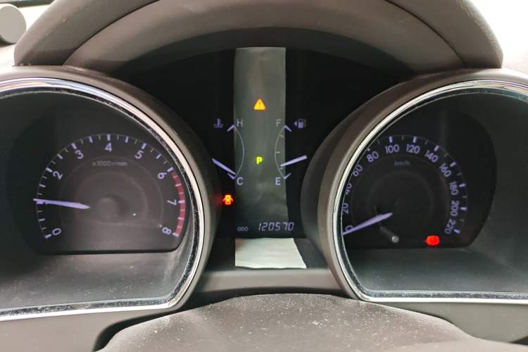 Used Toyota Highlander 2012 2.7L Two-Wheel Drive 7-Seater Luxury Edition Instrument Cluster
