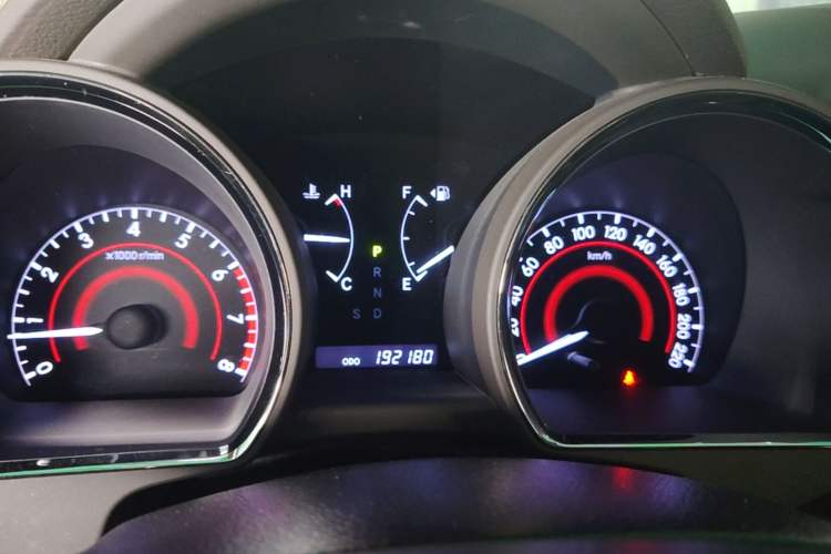 Used Toyota Highlander 2012 2.7L Two-Wheel Drive 5-Seater Sport Edition Instrument Cluster