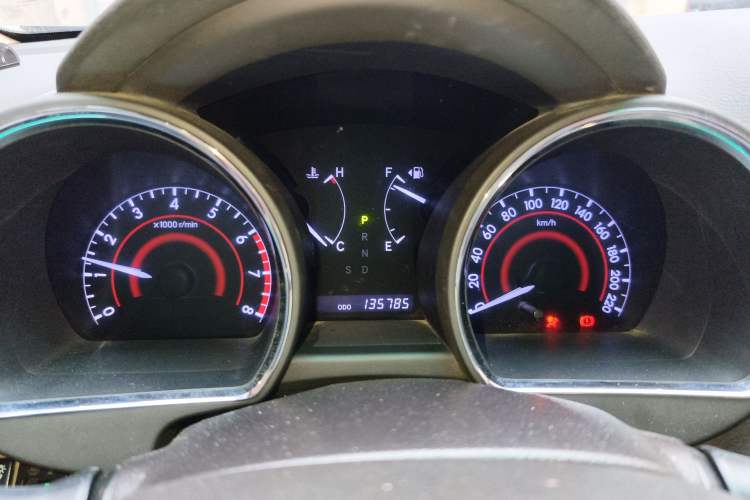 Used Toyota Highlander 2012 2.7L Two-Wheel Drive 7-Seater Elite Edition Instrument Cluster