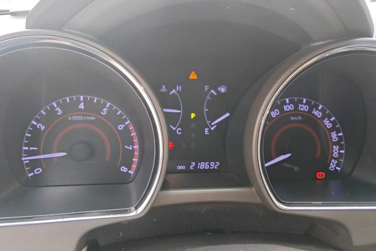 Used Toyota Highlander 2012 2.7L Two-Wheel Drive 7-Seater Luxury Edition Instrument Cluster