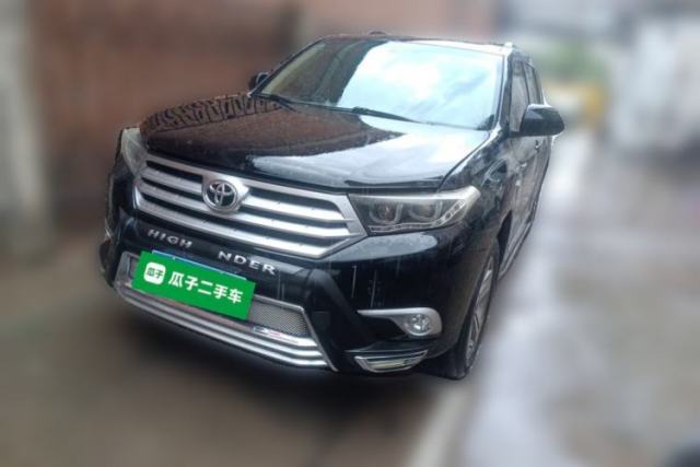 Używany Toyota Highlander 2012 2.7L Two-Wheel Drive 7-Seater Luxury Edition