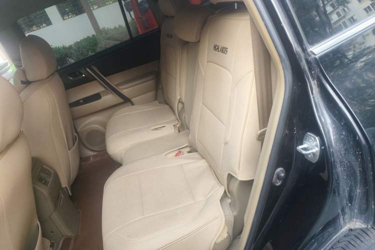 Used Toyota Highlander 2012 2.7L 2WD 5-Seater Elite Edition Left Rear Seat