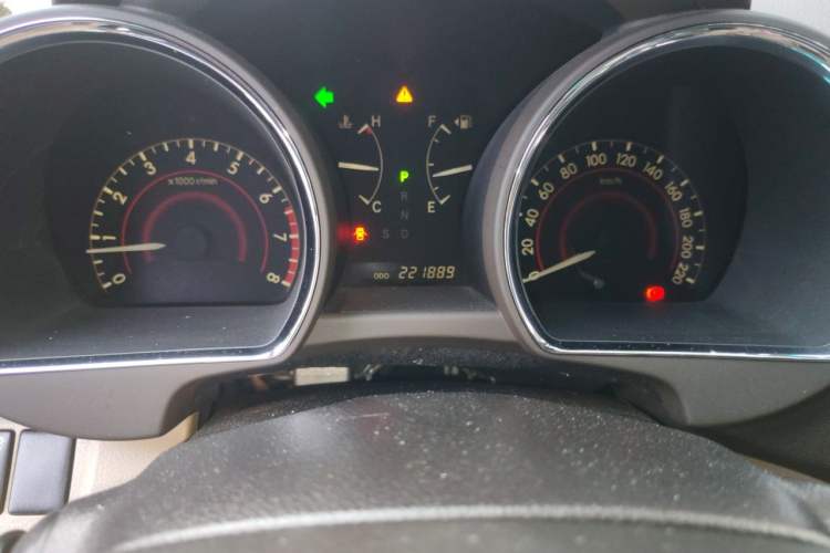 Used Toyota Highlander 2012 3.5L 4x4 7-Seater Luxury Edition Odometer Close Up