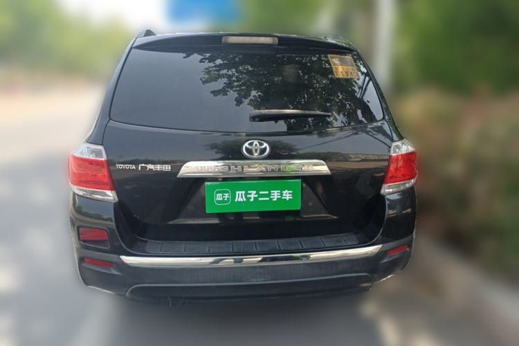 Used Toyota Highlander 2012 2.7L 2WD 5-Seater Elite Edition Rear