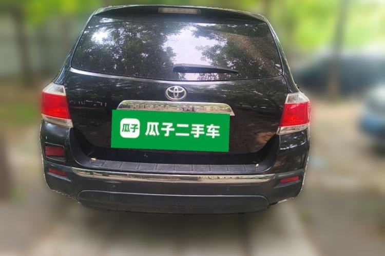 Used Toyota Highlander 2012 2.7L 2WD 5-Seater Elite Edition Rear