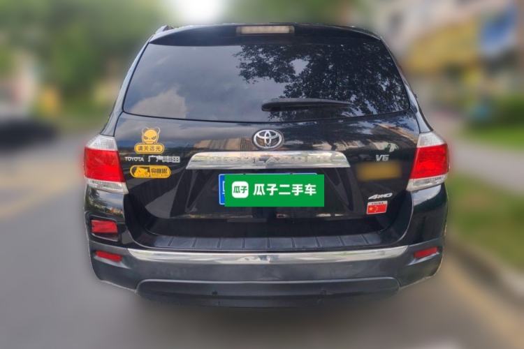 Used Toyota Highlander 2012 3.5L 4x4 7-Seater Luxury Edition Rear