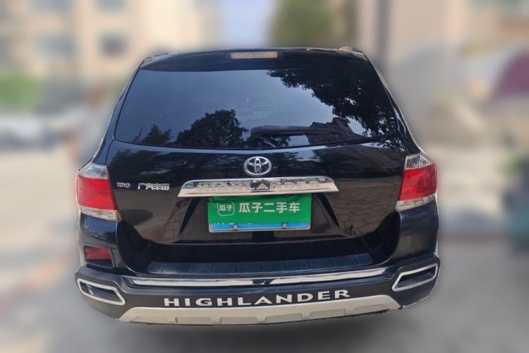 Used Toyota Highlander 2012 2.7L 2WD 5-Seater Elite Edition Rear