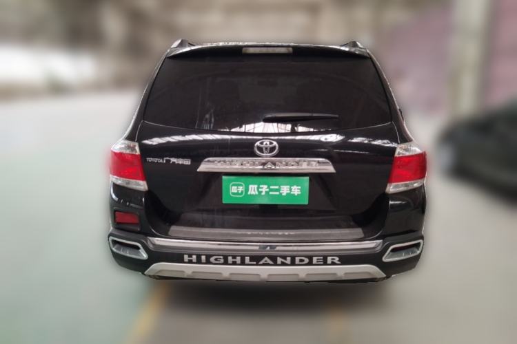 Used Toyota Highlander 2012 2.7L Two-Wheel Drive 5-Seater Sport Edition Rear