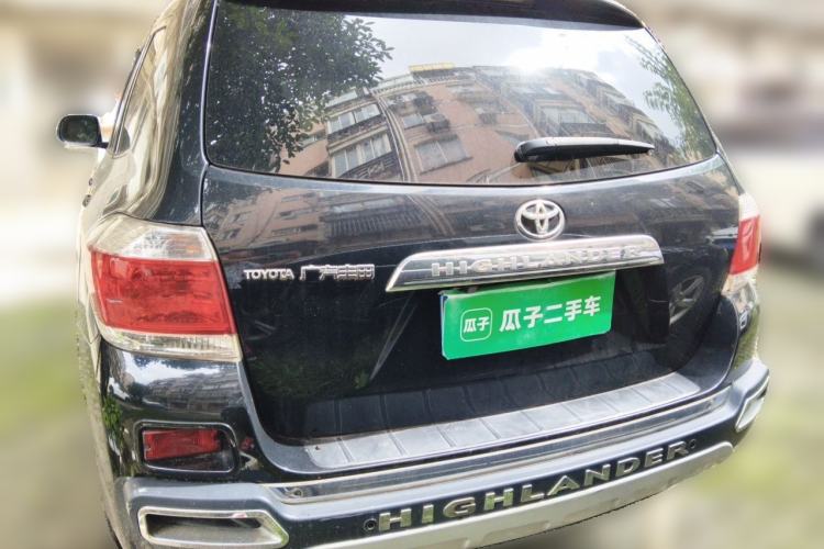 Used Toyota Highlander 2012 2.7L 2WD 5-Seater Elite Edition Rear