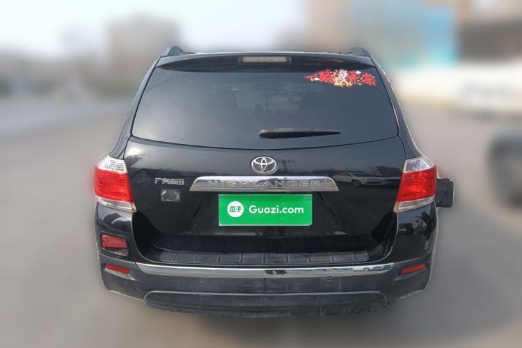Used Toyota Highlander 2012 2.7L Two-Wheel Drive 7-Seater Elite Edition Rear