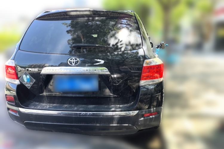 Used Toyota Highlander 2012 2.7L Two-Wheel Drive 7-Seater Luxury Edition Rear