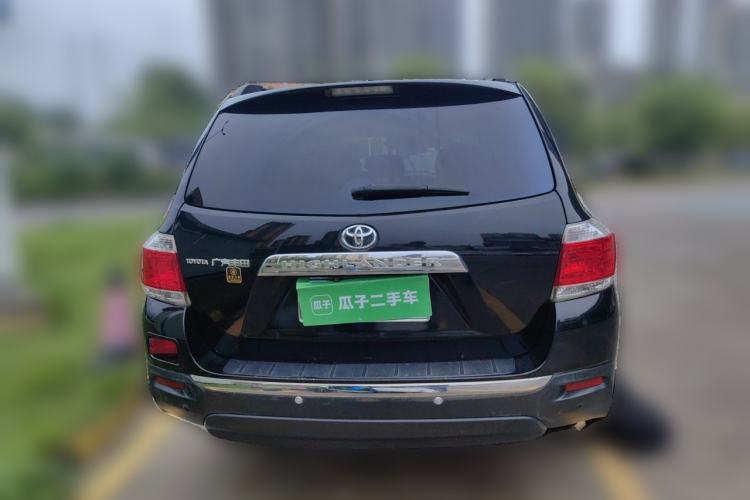 Used Toyota Highlander 2012 2.7L Two-Wheel Drive 7-Seater Elite Edition Rear