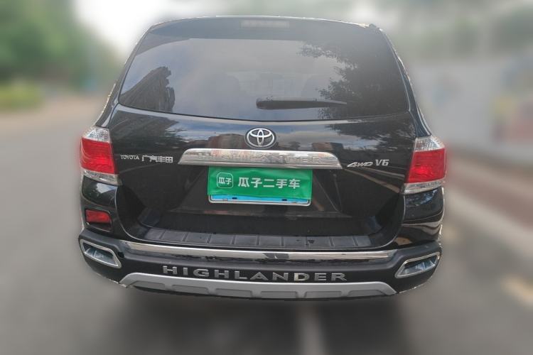 Used Toyota Highlander 2012 2.7L Two-Wheel Drive 7-Seater Elite Edition Rear
