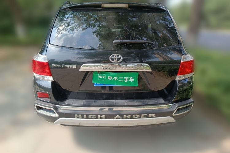 Used Toyota Highlander 2012 2.7L 2WD 5-Seater Elite Edition Rear
