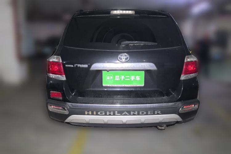 Used Toyota Highlander 2012 2.7L 2WD 5-Seater Elite Edition Rear