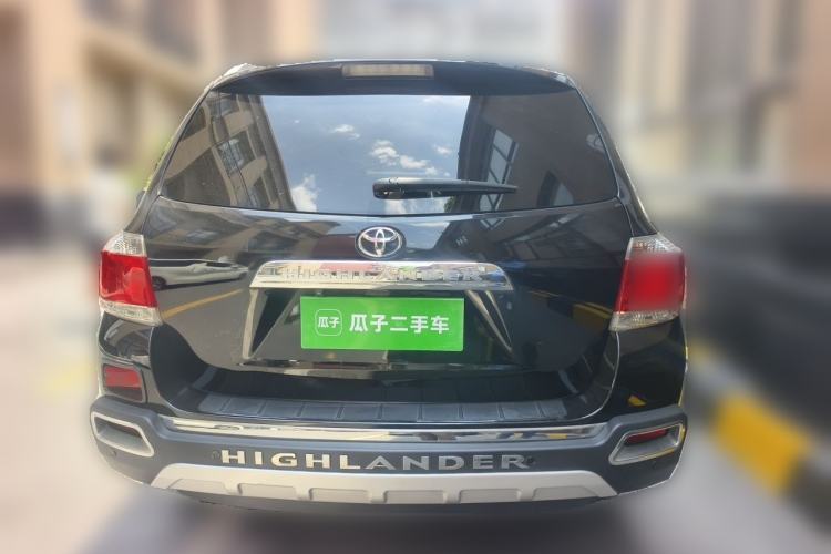 Used Toyota Highlander 2012 2.7L 2WD 5-Seater Elite Edition Rear