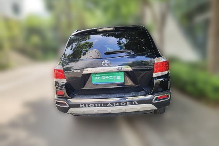 Used Toyota Highlander 2012 2.7L 2WD 5-Seater Elite Edition Rear