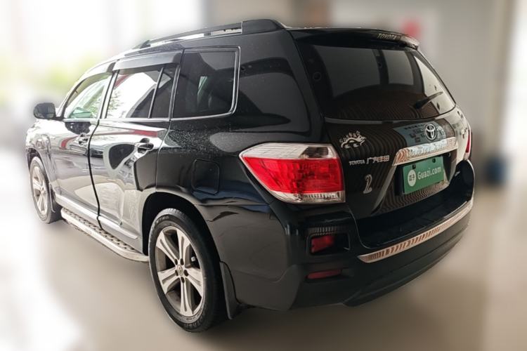Used Toyota Highlander 2012 2.7L Two-Wheel Drive 7-Seater Luxury Edition Rear Left 45 Deg