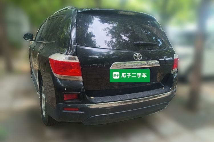 Used Toyota Highlander 2012 2.7L 2WD 5-Seater Elite Edition Rear Left 45 Deg