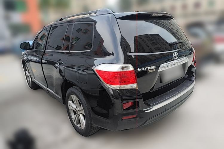 Used Toyota Highlander 2012 2.7L Two-Wheel Drive 7-Seater Luxury Edition Rear Left 45 Deg