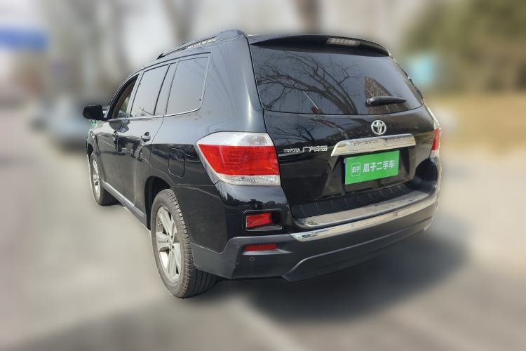 Used Toyota Highlander 2012 2.7L Two-Wheel Drive 7-Seater Luxury Edition Rear Left 45 Deg