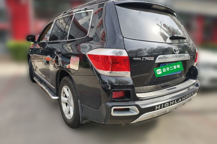 Used Toyota Highlander 2012 2.7L Two-Wheel Drive 7-Seater Elite Edition Rear Left 45 Deg