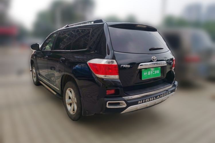 Used Toyota Highlander 2012 2.7L 2WD 5-Seater Elite Edition Rear Left 45 Deg