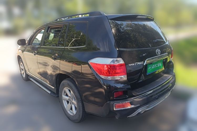 Used Toyota Highlander 2012 2.7L 2WD 5-Seater Elite Edition Rear Left 45 Deg