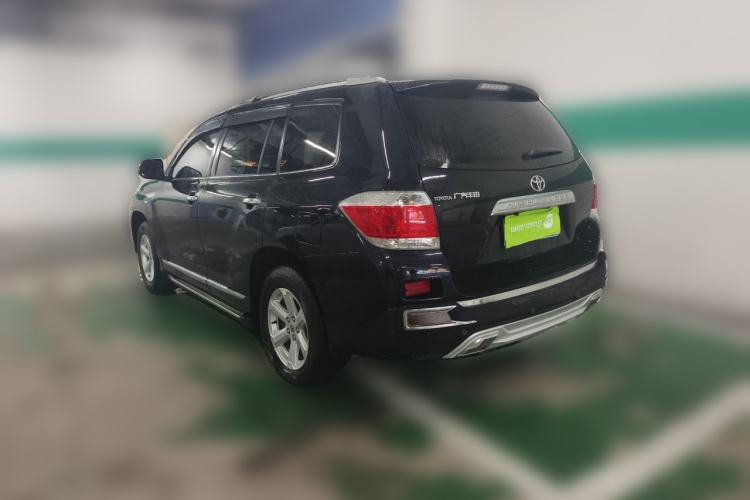Used Toyota Highlander 2012 2.7L 2WD 5-Seater Elite Edition Rear Left 45 Deg