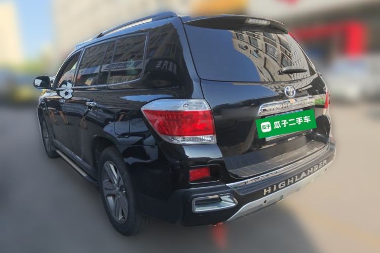 Used Toyota Highlander 2012 2.7L Two-Wheel Drive 7-Seater Luxury Edition Rear Left 45 Deg