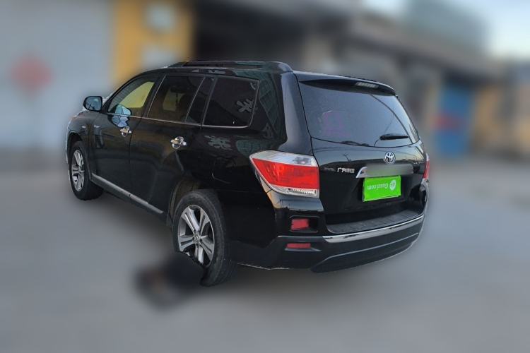 Used Toyota Highlander 2012 2.7L Two-Wheel Drive 7-Seater Luxury Edition Rear Left 45 Deg