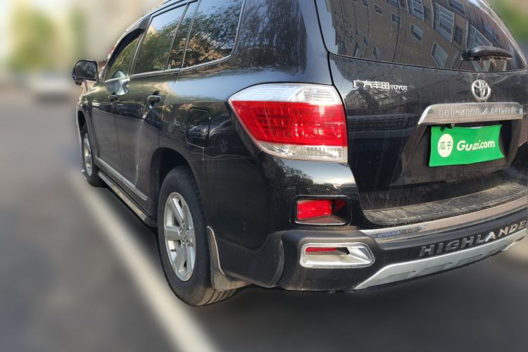 Used Toyota Highlander 2012 2.7L 2WD 5-Seater Elite Edition Rear Left 45 Deg