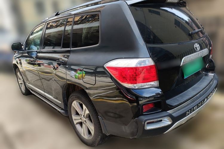 Used Toyota Highlander 2012 2.7L Two-Wheel Drive 7-Seater Luxury Edition Rear Left 45 Deg