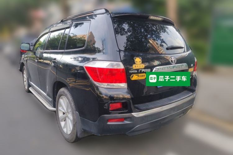 Used Toyota Highlander 2012 3.5L 4x4 7-Seater Luxury Edition Rear Left 45 Deg