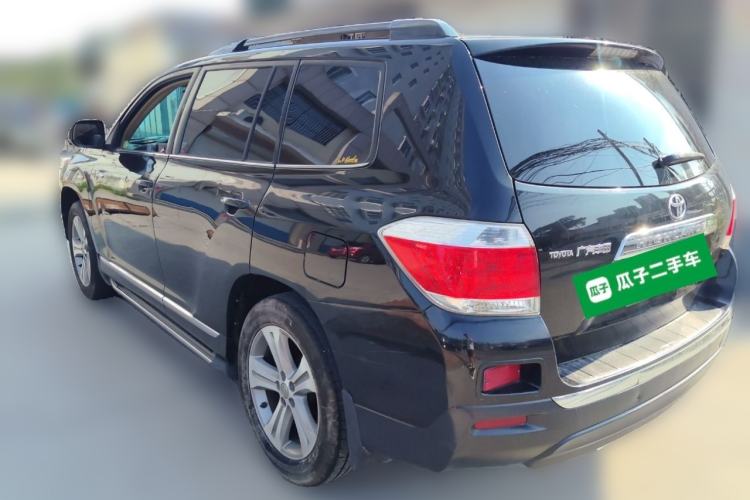 Used Toyota Highlander 2012 2.7L Two-Wheel Drive 7-Seater Luxury Edition Rear Left 45 Deg