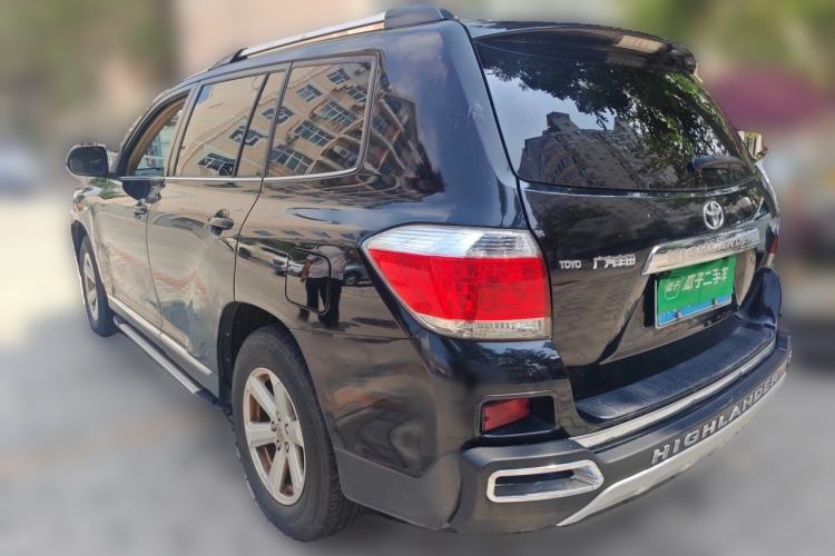 Used Toyota Highlander 2012 2.7L 2WD 5-Seater Elite Edition Rear Left 45 Deg